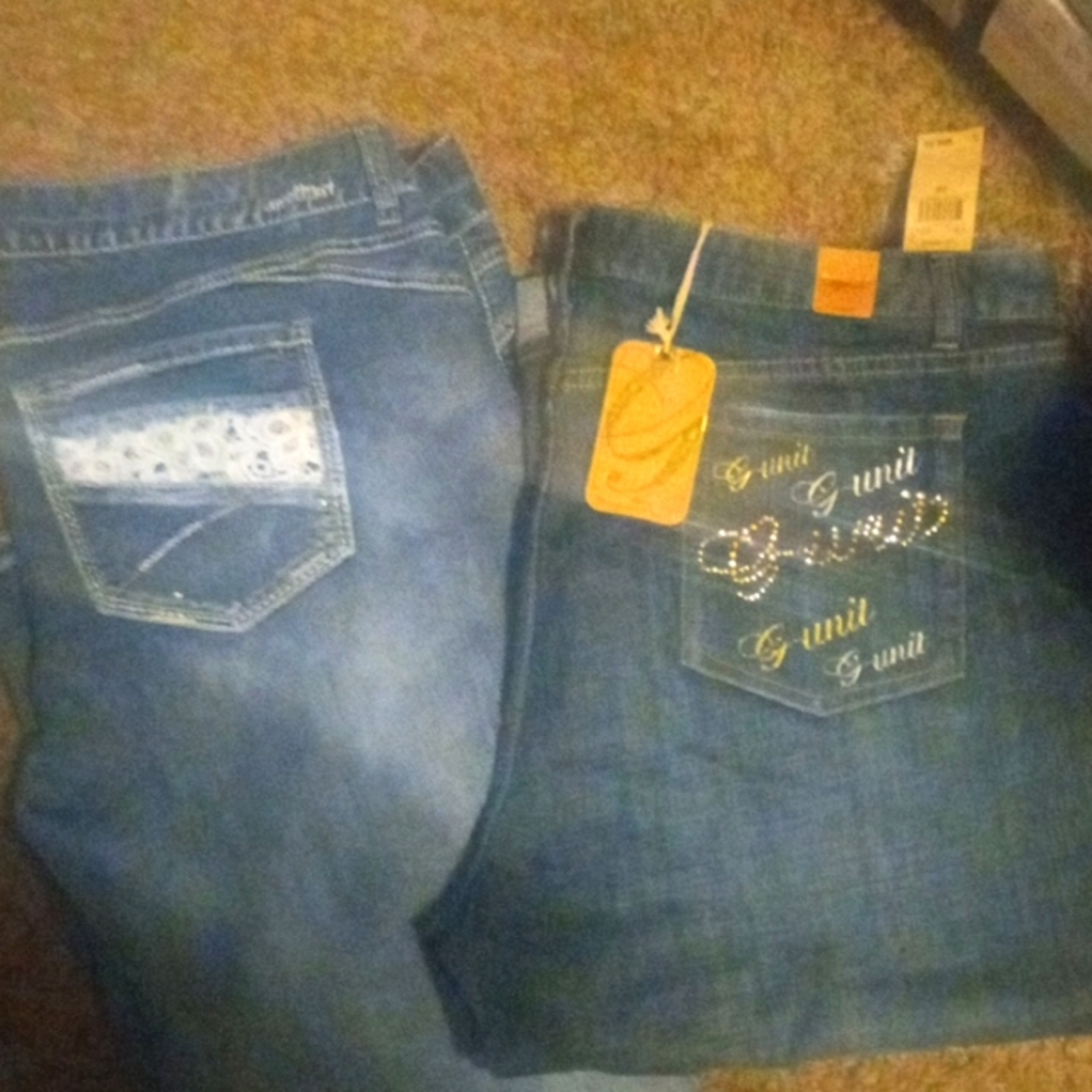 20w jeans and 22 jeans ameythist
